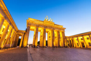 Brandenburgška kapija, Berlin, njemačka, putovanja